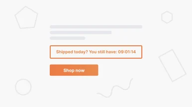 Express Shipping Timer add-on: afteltimer voor verzending op dezelfde dag