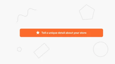 USP Bar add-on: een balk met een uniek voordeel van je winkel